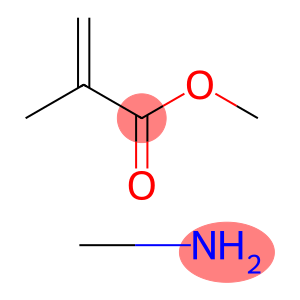 Methyl 2-methyl-2-propenoate homopolymer, reaction products with methylamine