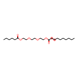 2-(2-(2-(Hexanoyloxy)ethoxy)ethoxy)ethyl decanoate