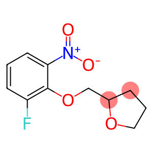 2-[(2-fluoro-6-nitrophenoxy)methyl]tetrahydrofuran