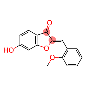 3(2H)-Benzofuranone, 6-hydroxy-2-[(2-methoxyphenyl)methylene]-, (2Z)-