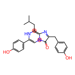 Imidazo[1,2-a]pyrazin-3(7H)-one,  6-(4-hydroxyphenyl)-2-[(4-hydroxyphenyl)methyl]-8-(2-methylpropyl)-