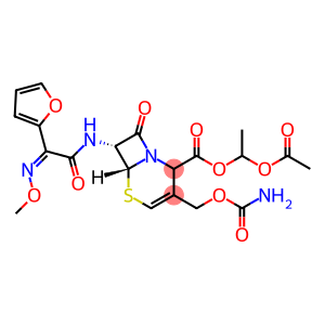 (6R,7R)-1-acetoxyethyl 3-((carbamoyloxy)methyl)