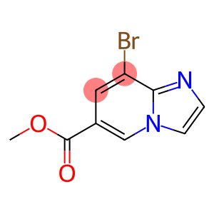 8-bromo-Imidazo[1,2-a]pyridine-6-carboxylic acid methyl ester