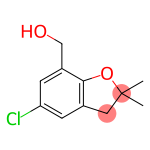 7-Benzofuranmethanol, 5-chloro-2,3-dihydro-2,2-dimethyl-