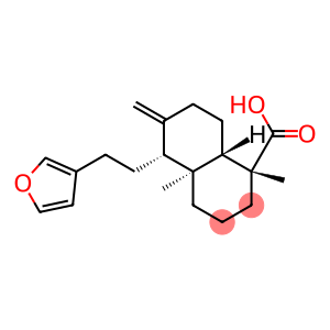 (1R-(1alpha,4Aalpha,5alpha,8abeta))-5-(2-(3-furyl)ethyl)decahydro-1,4A-dimethyl-6-methylene-1-naphthoic acid
