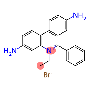 3,8-diamino-5-ethyl-6-phenylphenanthridinium bromide