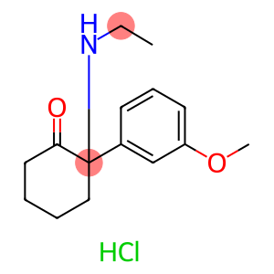 2-(3-methoxyphenyl)-2-(ethylamino)cyclohexanone hydrochloride