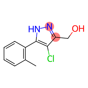 1H-Pyrazole-3-methanol, 4-chloro-5-(2-methylphenyl)-