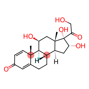9-alpha-fluoro-16-alpha-hydroxyprednisolone