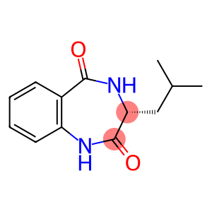 (3R)-3-(2-methylpropyl)-2,3,4,5-tetrahydro-1H-1,4-benzodiazepine-2,5-dione