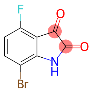 7-Bromo-4-fluoro-1H-indole-2,3-dione