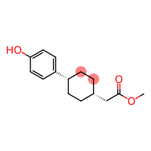 顺式-4-(4-羟基苯基)环己烷乙酸甲酯