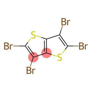 Tetrabromo-thieno[3,2-b]thiophene