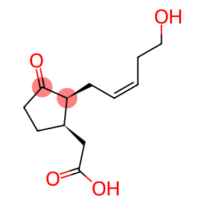 (1R,2S)-2-[(Z)-5-Hydroxy-2-pentenyl]-3-oxocyclopentane-1-acetic acid