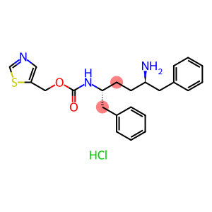 (2R,5R)-5-氨基-1,6-二苯基-2-己基]氨基甲酸(5-噻唑基甲基)酯盐酸盐