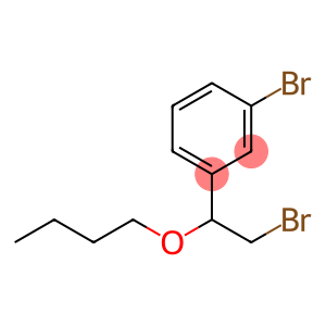 1-Bromo-3-(2-bromo-1-butoxyethyl)benzene