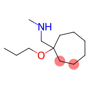 Cycloheptanemethanamine, N-methyl-1-propoxy-