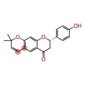 (8S)-8-(4-hydroxyphenyl)-2,2-dimethyl-7,8-dihydropyrano[3,2-g]chromen-6-one