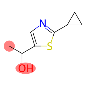 1-(2-环丙基-1,3-噻唑-5-基)乙-1-醇