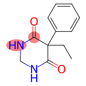 4,6(1H,5H)-Pyrimidinedione, 5-ethyldihydro-5-phenyl-