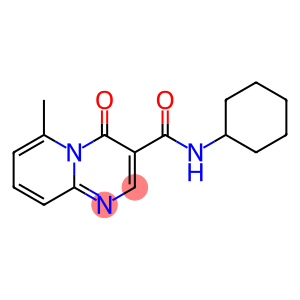 4H-Pyrido[1,2-a]pyrimidine-3-carboxamide, N-cyclohexyl-6-methyl-4-oxo-