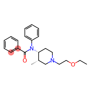 N-[(3S,4R)-1-(2-ethoxyethyl)-3-methyl-4-piperidyl]-N-phenyl-benzamide