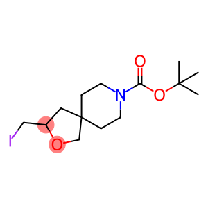 2-Oxa-8-azaspiro[4.5]decane-8-carboxylic acid, 3-(iodomethyl)-, 1,1-dimethylethyl ester