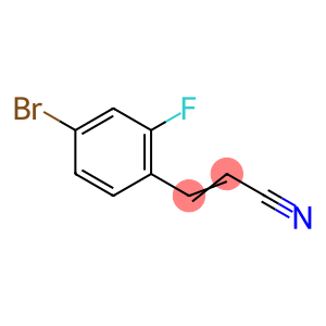 (E)-3-(4-bromo-2-fluorophenyl)acrylonitrile
