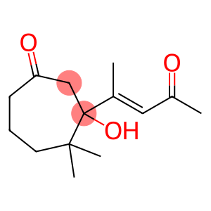 Cycloheptanone, 3-hydroxy-4,4-dimethyl-3-[(1E)-1-methyl-3-oxo-1-buten-1-yl]-