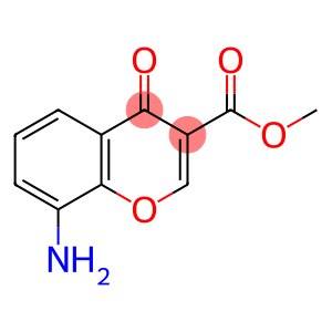4H-1-Benzopyran-3-carboxylic acid, 8-amino-4-oxo-, methyl ester
