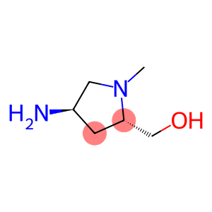 2-Pyrrolidinemethanol, 4-amino-1-methyl-, (2S,4R)-