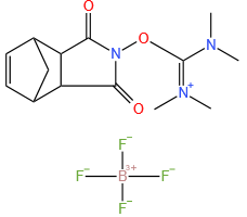 N-[(dimethylamino){[(4R,7S)-1,3-dioxo-1,3,3a,4,7,7a-hexahydro-2H-4,7-methanoisoindol-2-yl]oxy}methylidene]-N-methylmethanaminium tetrafluoroborate
