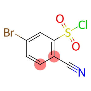 5-溴-2-氰基苯磺酰氯