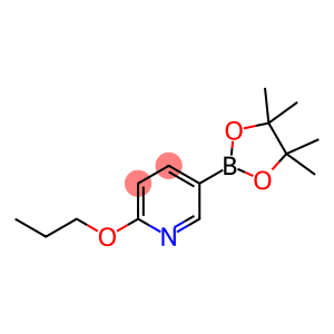 Pyridine, 2-propoxy-5-(4,4,5,5-tetramethyl-1,3,2-dioxaborolan-2-yl)-
