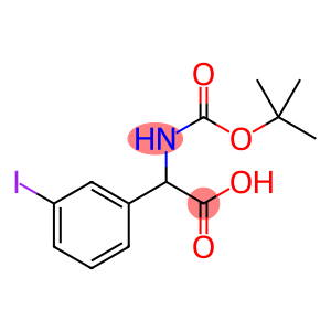 2-{[(叔丁氧基)羰基]氨基}-2-(3-碘苯基)乙酸