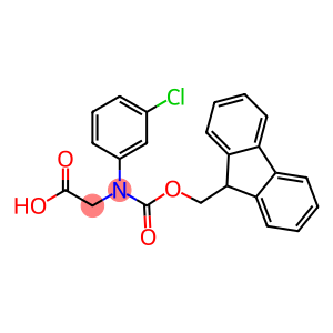 Benzeneacetic acid, 3-chloro-a-[[(9H-fluoren-9-ylmethoxy)carbonyl]amino]-, (aR)-