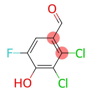 2,3-Dichloro-5-fluoro-4-hydroxy-benzaldehyde