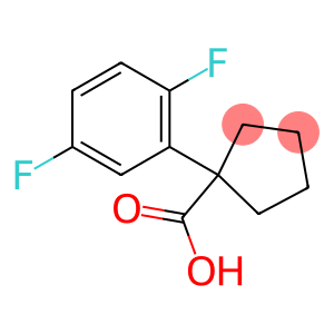 1-(2,5-Difluorophenyl)cyclopentanecarboxylic Acid