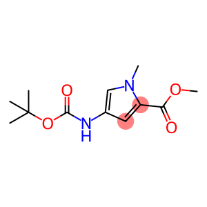 4-[[(1,1-dimethylethoxy)carbonyl]amino]-1-methyl-1H-Pyrrole-2-carboxylic acid methyl ester