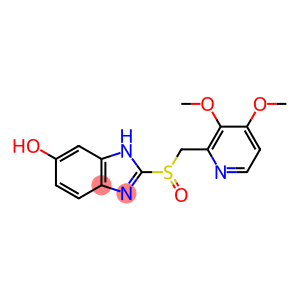 1H-Benzimidazol-6-ol, 2-[[(3,4-dimethoxy-2-pyridinyl)methyl]sulfinyl]-