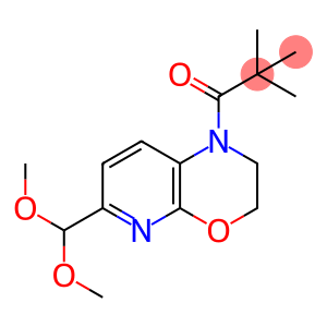 1-Propanone, 1-[6-(dimethoxymethyl)-2,3-dihydro-1H-pyrido[2,3-b][1,4]oxazin-1-yl]-2,2-dimethyl-