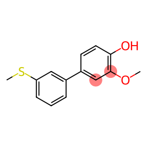 2-methoxy-4-(3-methylthiophenyl)phenol