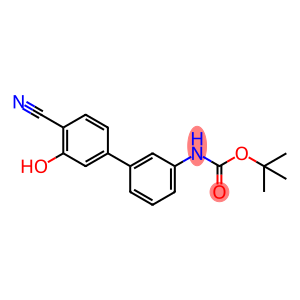 tert-butyl N-[3-(4-cyano-3-hydroxyphenyl)phenyl]carbamate