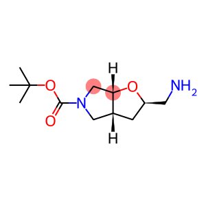 (2R,3AR,6AR)-叔-丁基 2-(氨基甲基)四氢-2H-呋喃并[2,3-C]吡咯-5(3H)-甲酸基酯