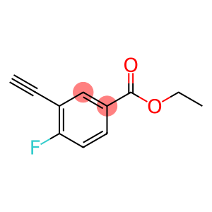 Benzoic acid, 3-ethynyl-4-fluoro-, ethyl ester