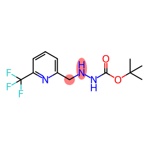 Hydrazinecarboxylic acid, 2-[[6-(trifluoromethyl)-2-pyridinyl]methyl]-, 1,1-dimethylethyl ester