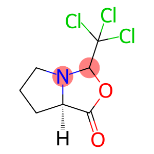 (3R,7aR)-3-(Trichloromethyl)tetrahydro-1H-pyrrolo[1,2-c][1,3]oxaz ol-1-one