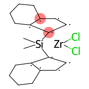 rac-Dimethylsilylbis[(1,2,3,3a,7a-h)-4,5,6,7-tetrahydro-(1-indenyl)zirconium dichloride