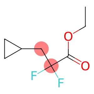 Cyclopropanepropanoic acid, α,α-difluoro-, ethyl ester