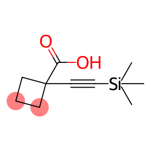 Cyclobutanecarboxylic acid, 1-[2-(trimethylsilyl)ethynyl]-